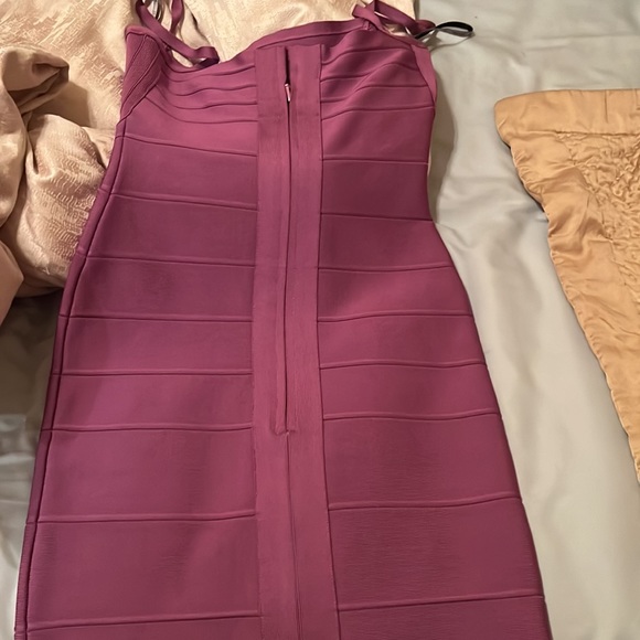 Hard to find purple Herve leger as seen on Giselle bundchen - Picture 5 of 5